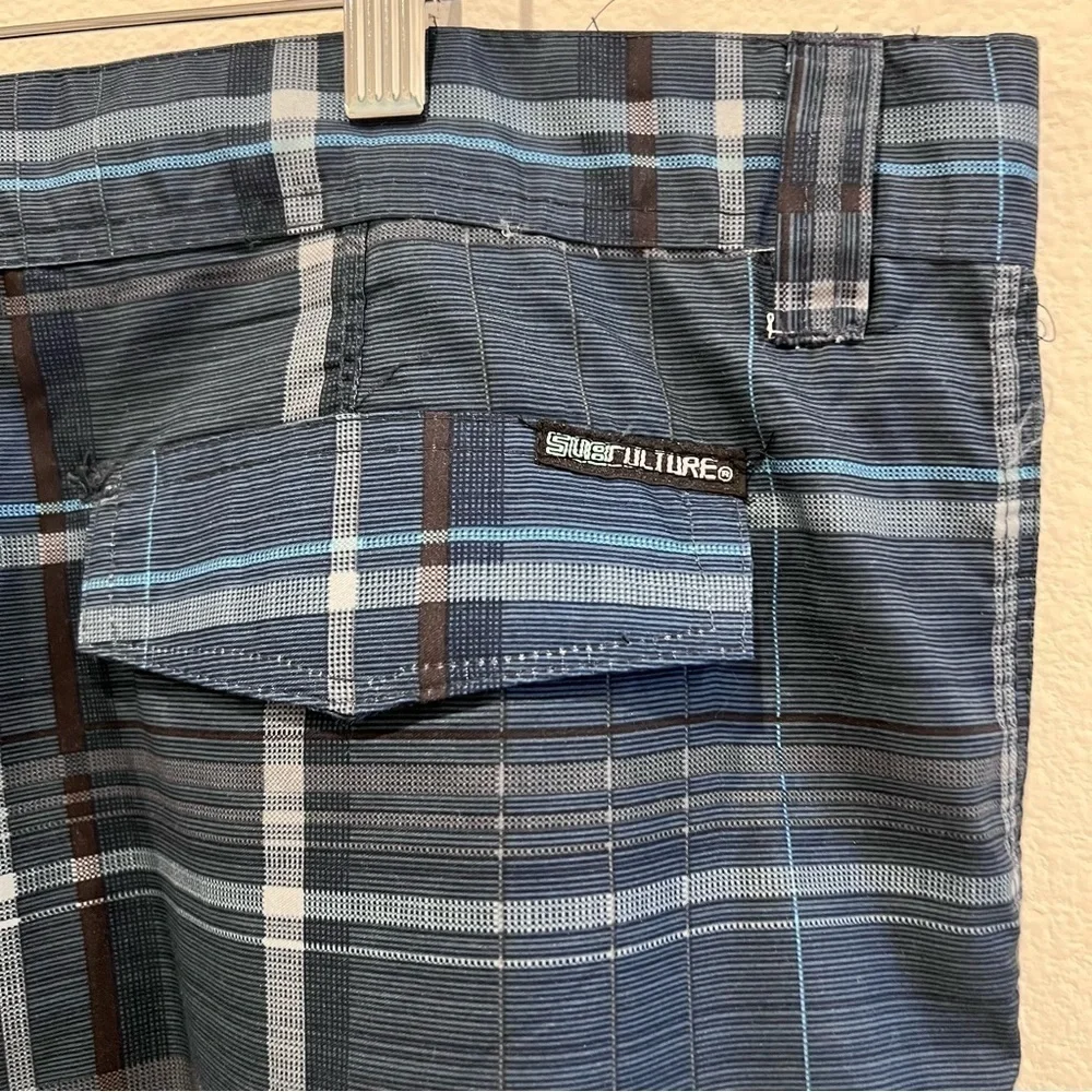 Subculture plaid blue